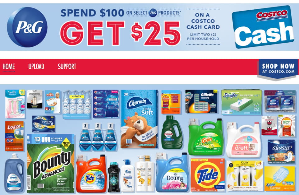 costco-spend-100-on-p-g-products-get-25-costco-cash-card-living