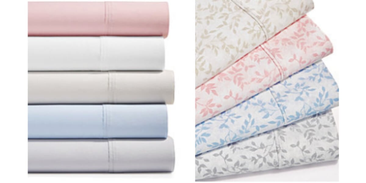 Macy’s Norvara 500 Thread Count Sateen 6Pc. QueenCal. King Sheet