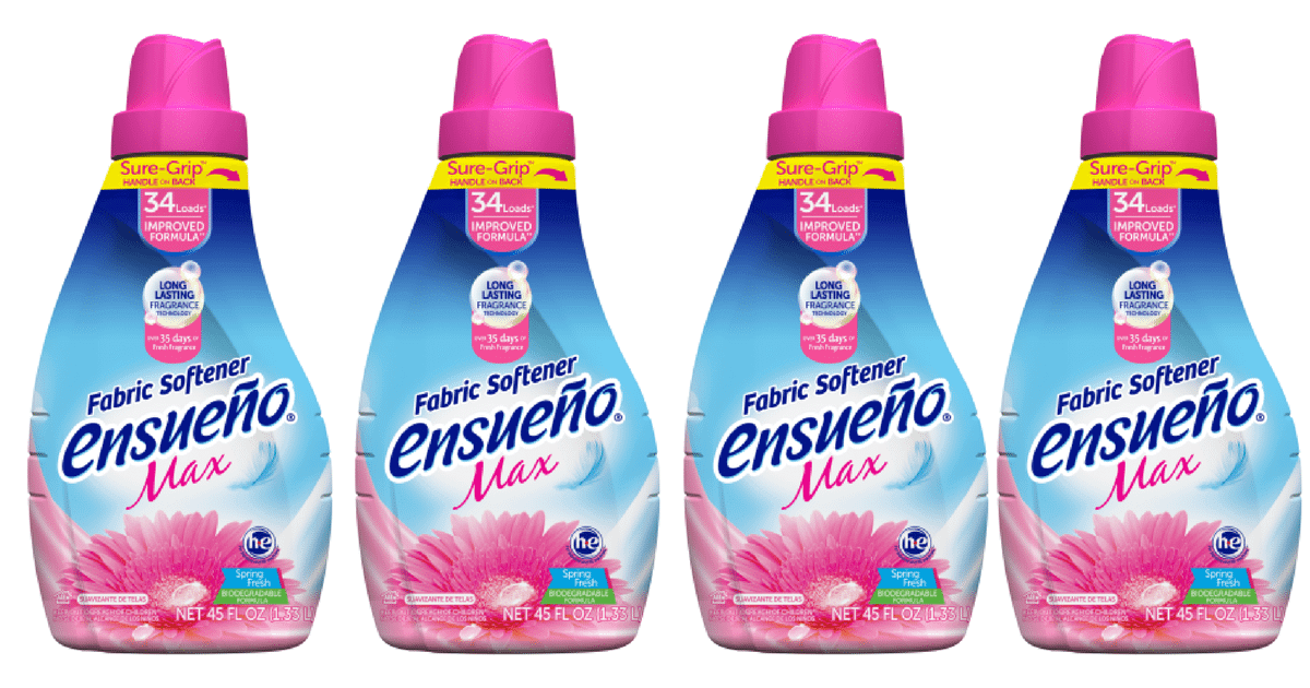 New 1/1 Ensueño Fabric Softener Coupon 0.67 at Walmart & Target
