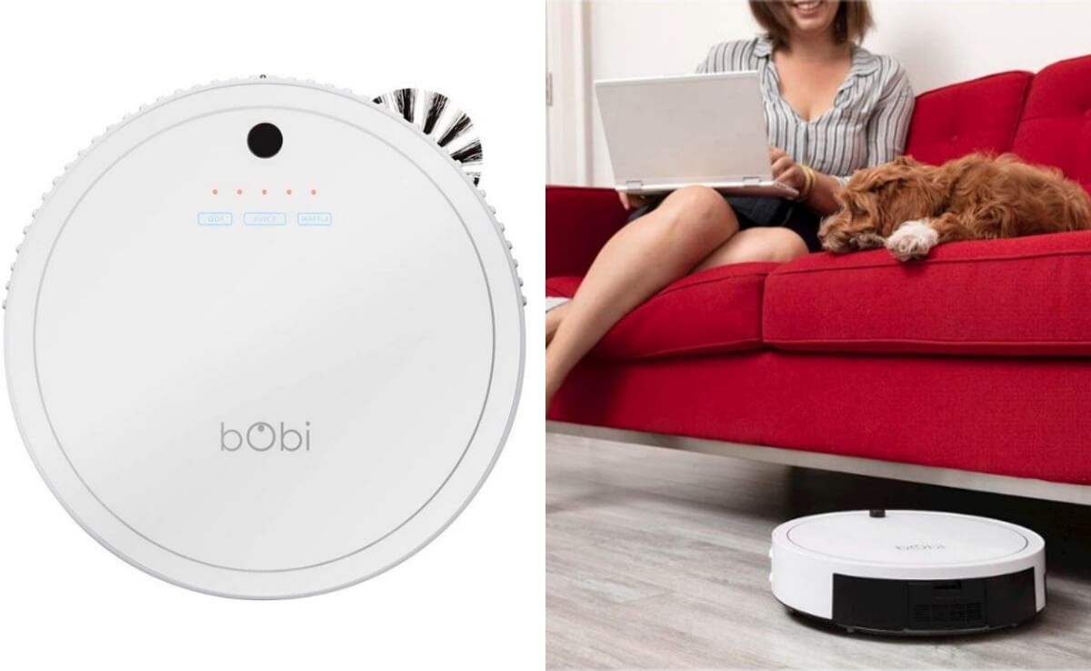 bObi Classic SelfCharging Robot Vacuum & Mop 189.99 (Reg. 749.99