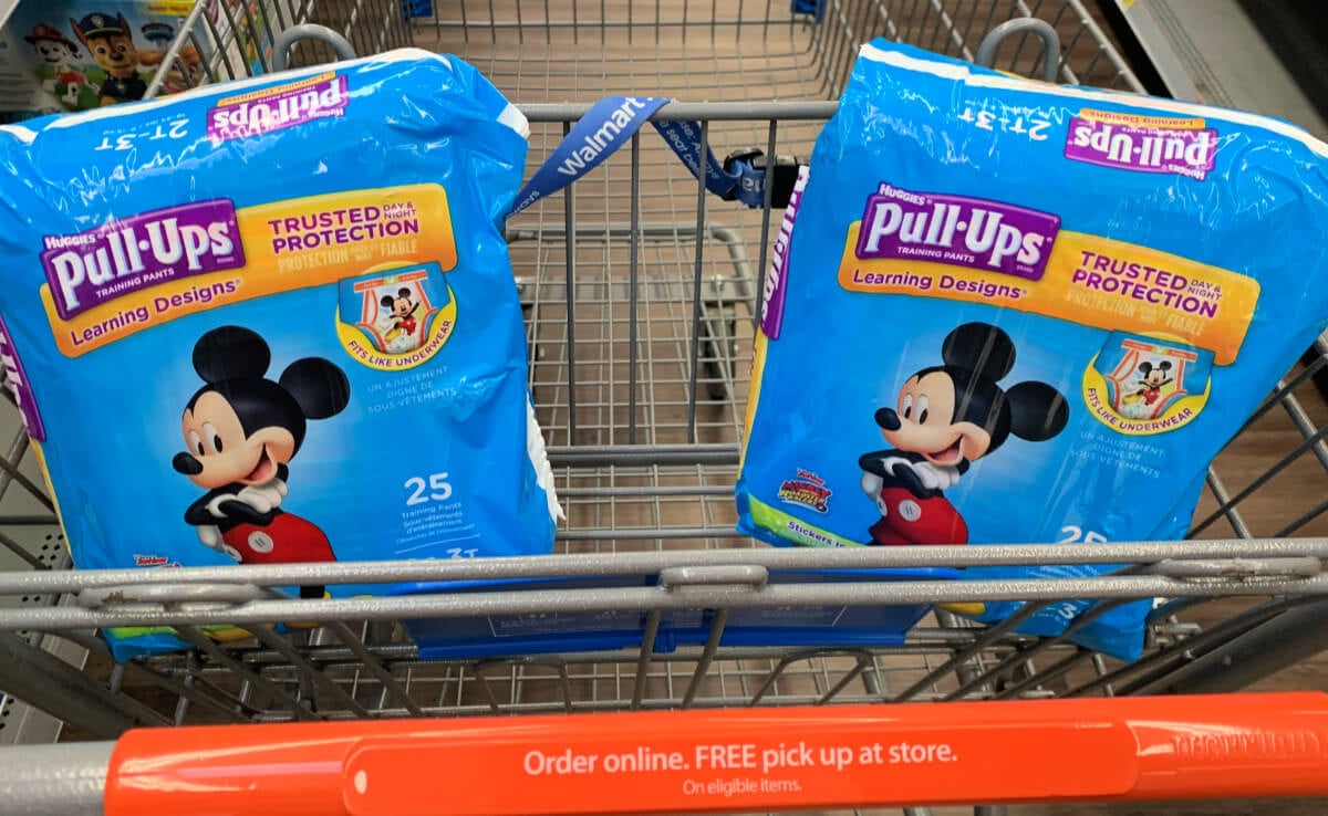 PullUps Jumbo Packs as Low as 4.47 at Walmart! {Ibotta Rebate} Living Rich With Coupons®