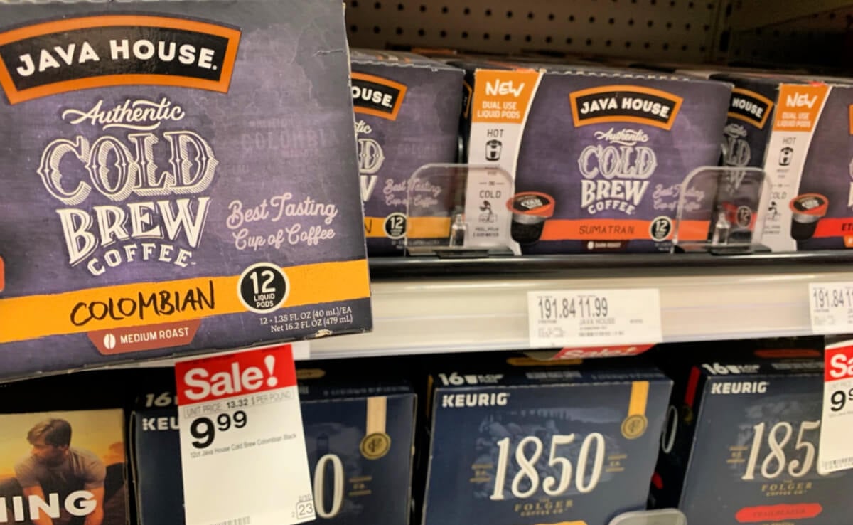 Java House Cold Brew K-Cups, 12ct Just $1 at Target! {Ibotta Rebate ...
