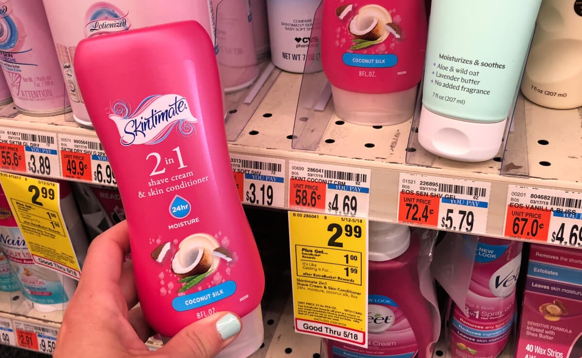 Skintimate and Edge Shaving Cream and Gel Only 0.99 at CVS