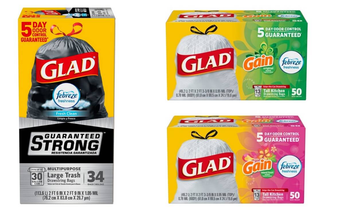 Glad Trash Bag Deal at Target: Free $10 Gift Card as low as $4.64 Per Box! |Living Rich With ...