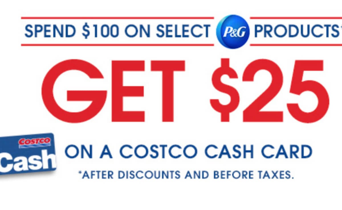 P&G home essentials  deal: Spend $100 and get a $25 Credit