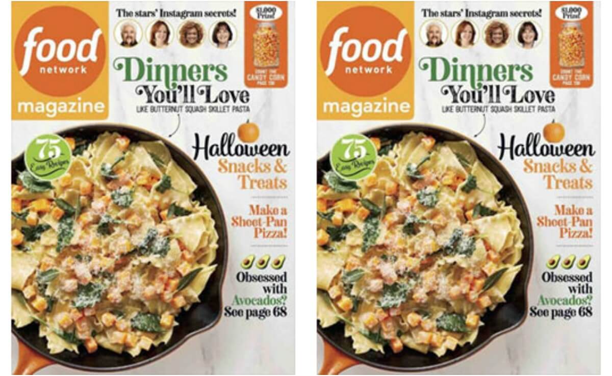 FREE Food Network Magazine {2 Year Subscription} | Living ...