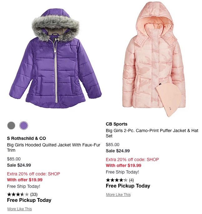 HOT! $19.99 Kids Winter Coats at Macy’s! {orig: $85} | Living Rich With ...