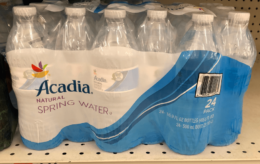 Acadia Spring Water 24pks $3.30 at Stop & Shop