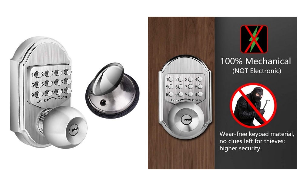 Extra 35 Off Elemake Keyless Entry Door Lock Deadbolt {Amazon}Living