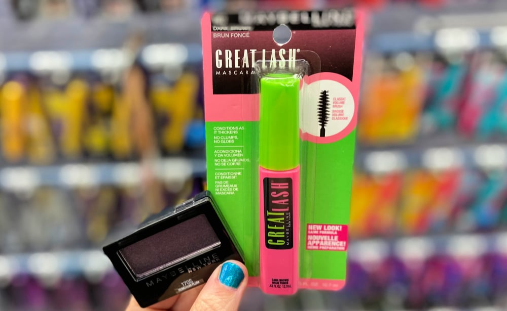 Money Maker + FREE Maybelline Great Lash Mascara and Expertwear Eye Shadow Singles at CVS