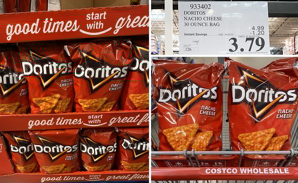Costco Hot Deal on Doritos Nacho Cheese 1.20 off! Living Rich With Coupons®