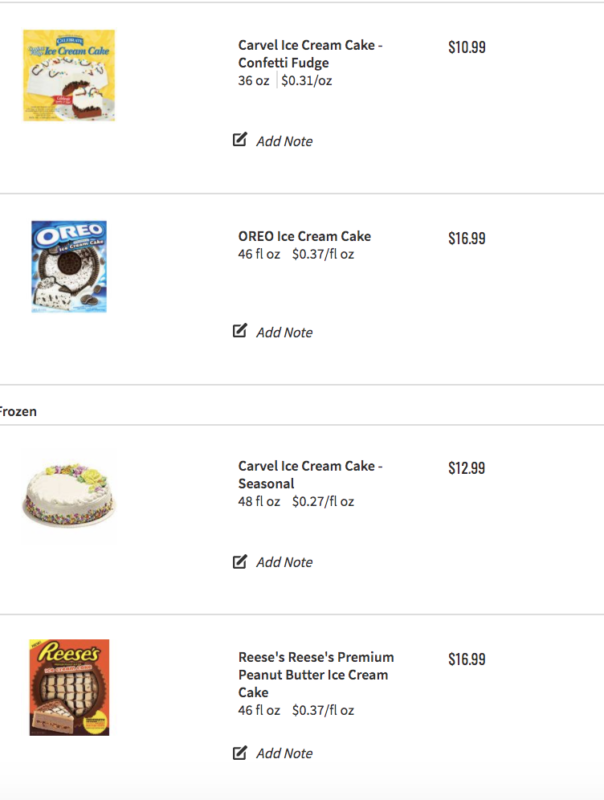 Carvel Ice Cream Cakes as Low as 3.49 at ShopRite! {Rebates} Living