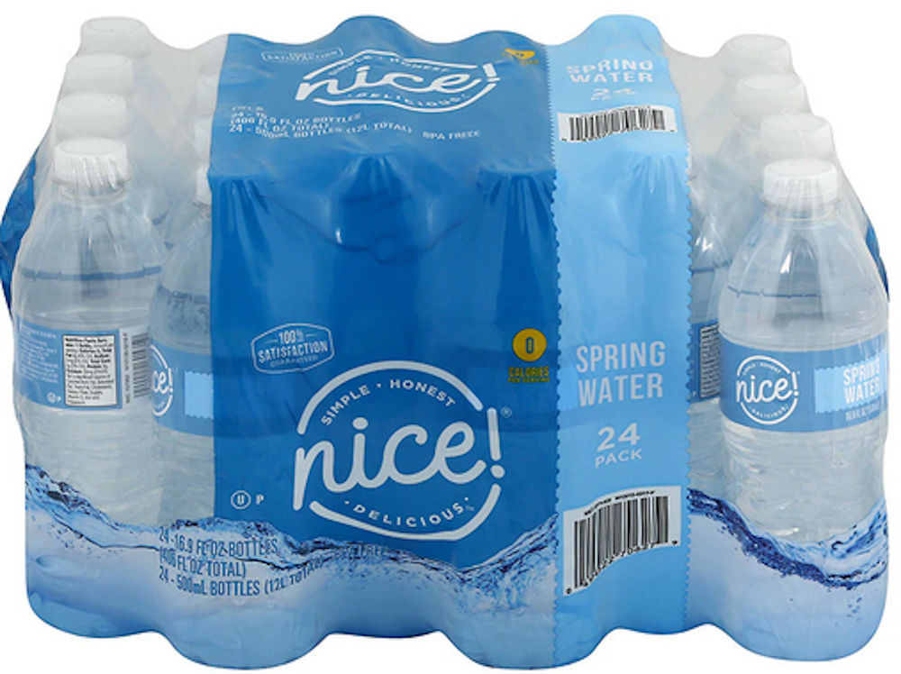 Nice! Purified Water, 24 pk Just 2.99 at Walgreens! Living Rich With