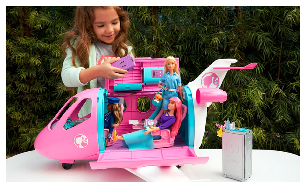 Barbie Estate Dreamplane Playset with 15+ Themed Accessories 44.99