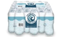 Purified Water Bottles 24-Pack Only $2.99 at Office Depot/Office Max - Free Store Pickup