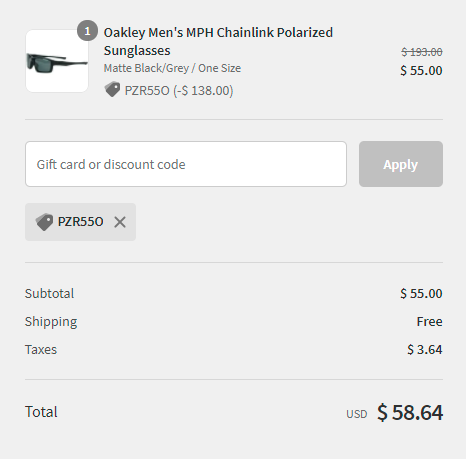 Oakley Men's MPH Chainlink Polarized Sunglasses only $55 + Free Shipping at  Proozy! (reg. $193) | Living Rich With Coupons®