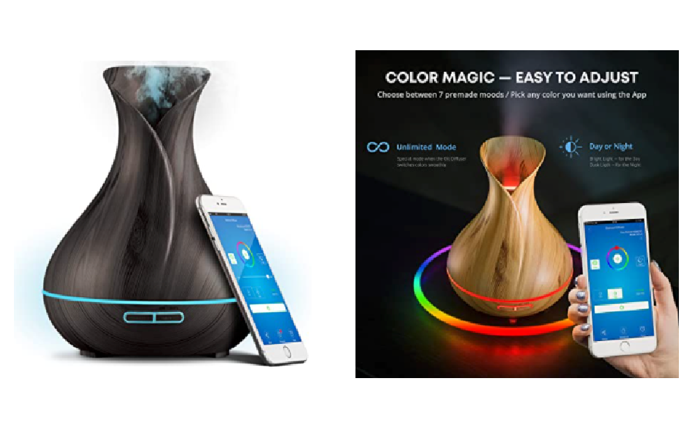 50% Off Smart WiFi Wireless Essential Oil Aromatherapy Diffuser ...