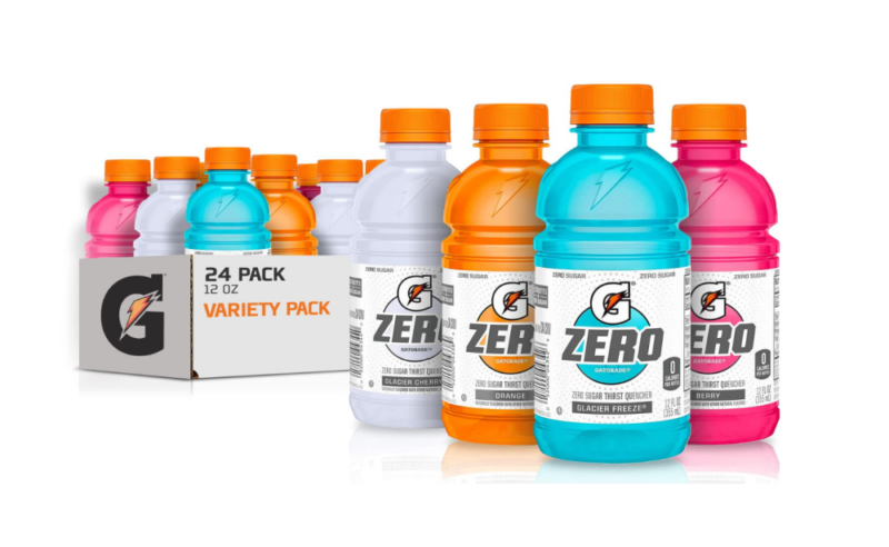 Stock Up Price on Gatorade Zero Sugar Thirst Quencher, Variety Pack, 12 ...