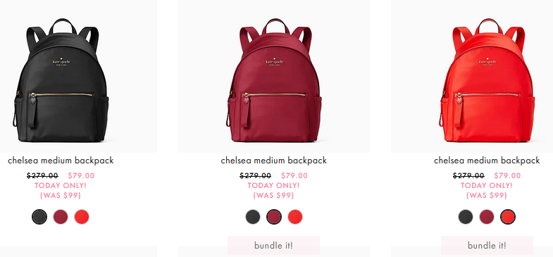 Kate Spade Chelsea Medium Backpack only $79 (Reg. $279) + Free Shipping! |  Living Rich With Coupons®