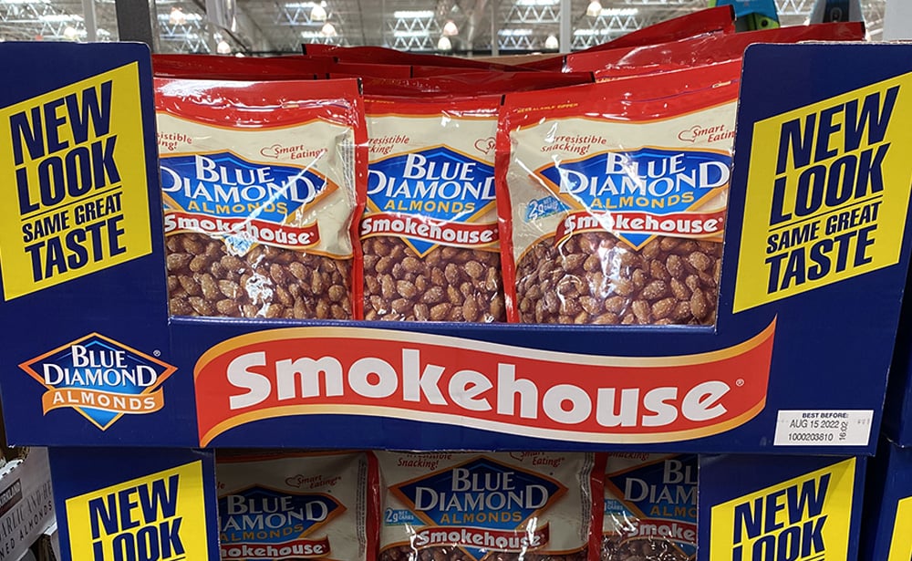 Costco Hot Deal on Blue Diamond Smokehouse Almonds 4.10 off