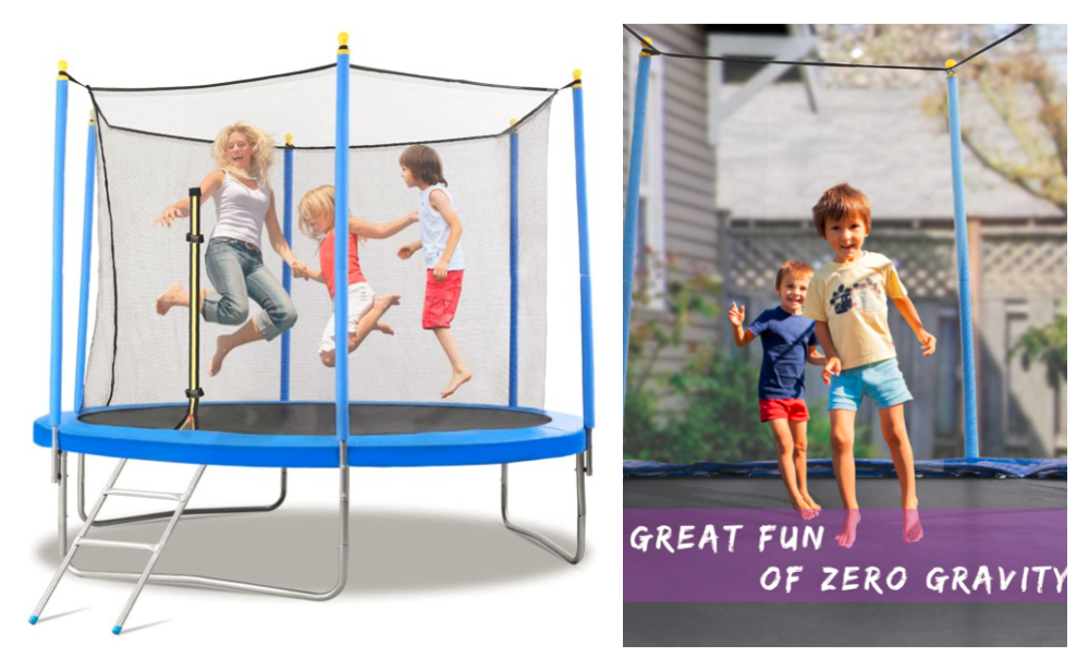 Zero gravity 10ft best sale trampoline
