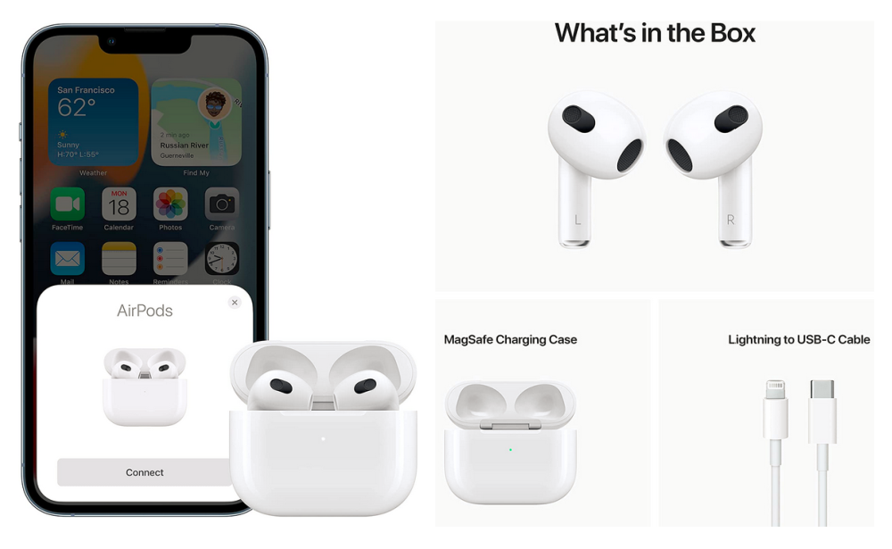 Extra 15 Savings! New Apple AirPods (3rd Generation) {Amazon} Living