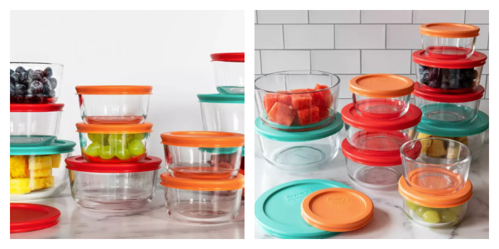 Pyrex 22-Piece Glass Storage Set, Only $20.89 at Target - The
