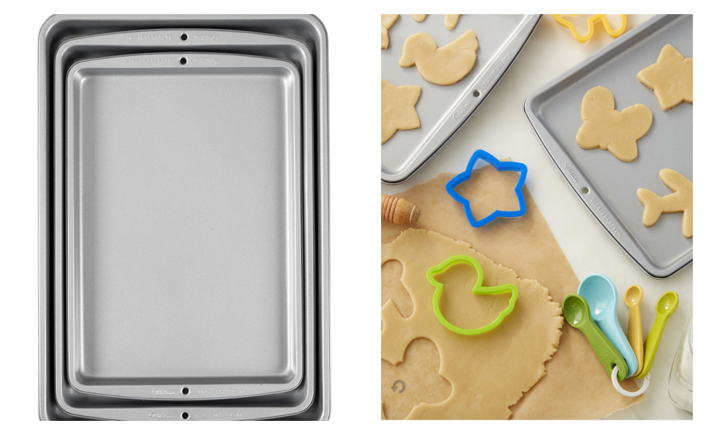 Wilton Brands 3-pc. Cookie Sheet, Color: Silver - JCPenney