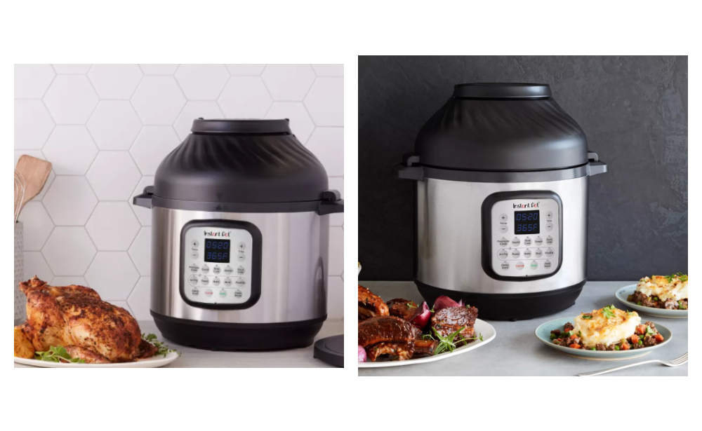 Instant Pot 6qt Duo Crisp 11-in-1 Electric Pressure Cooker with Air Fryer  Lid Just $79.99 (Reg. $149.99) at Target