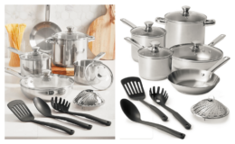 Tools of the Trade Stainless Steel 13-Pc. Cookware Set only $29.99 (Reg. $119.99) + Free Shipping at Macy's