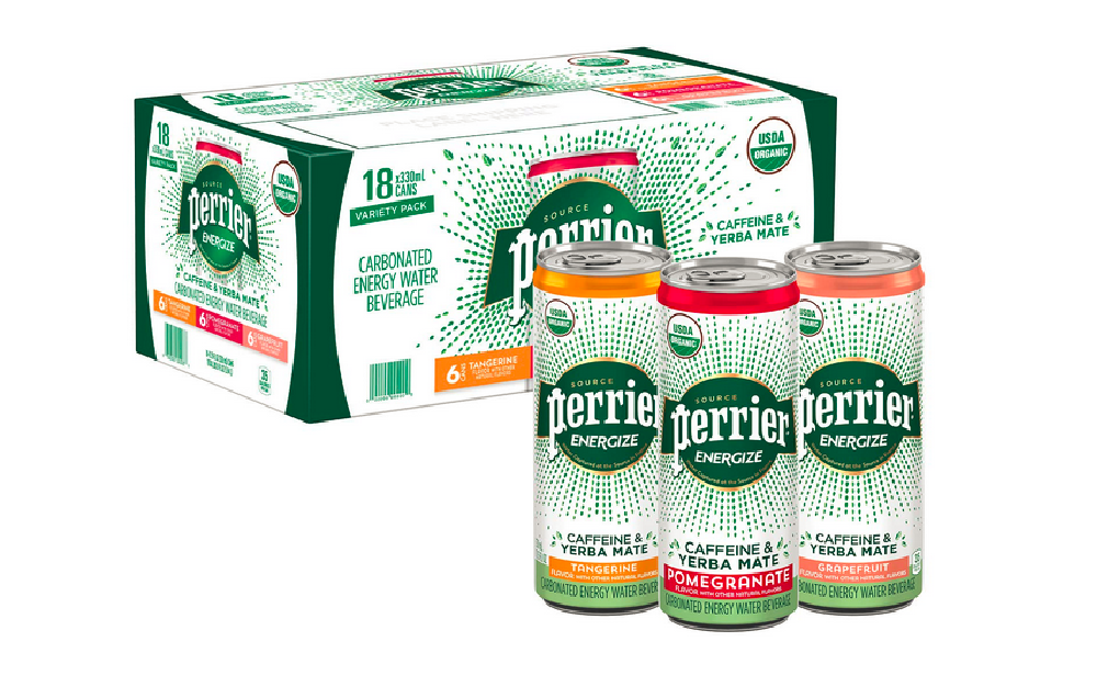 Stock Up Price + Coupon! Perrier Energize Sparking Energy Water Variety ...