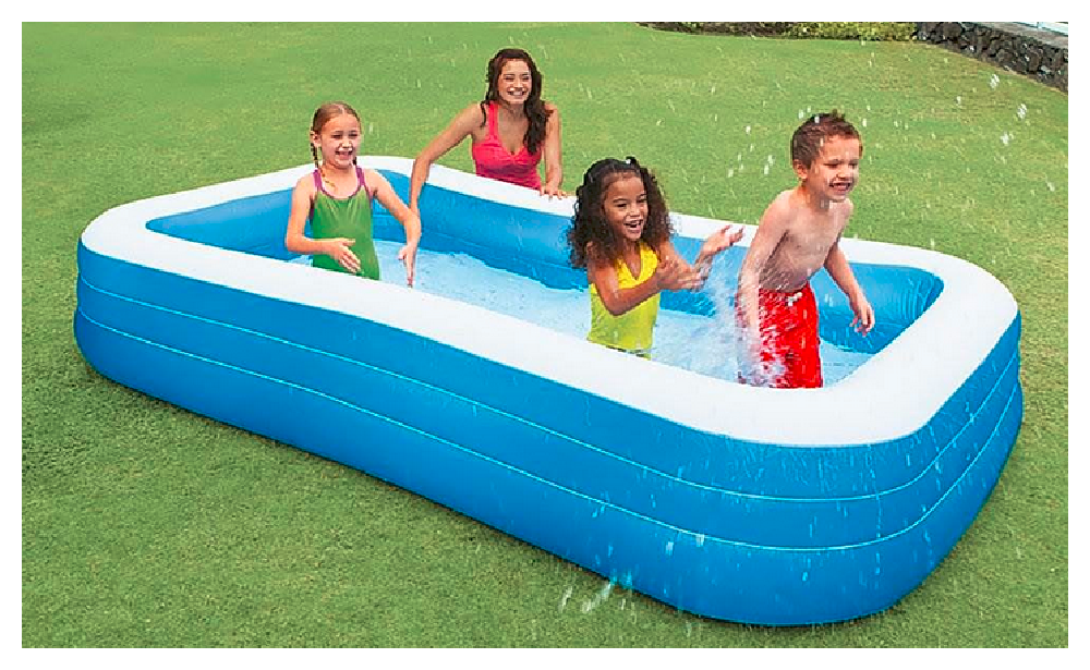 Intex Swim Center 72in x 120in x 22in Inflatable Pool 42.99 (Reg
