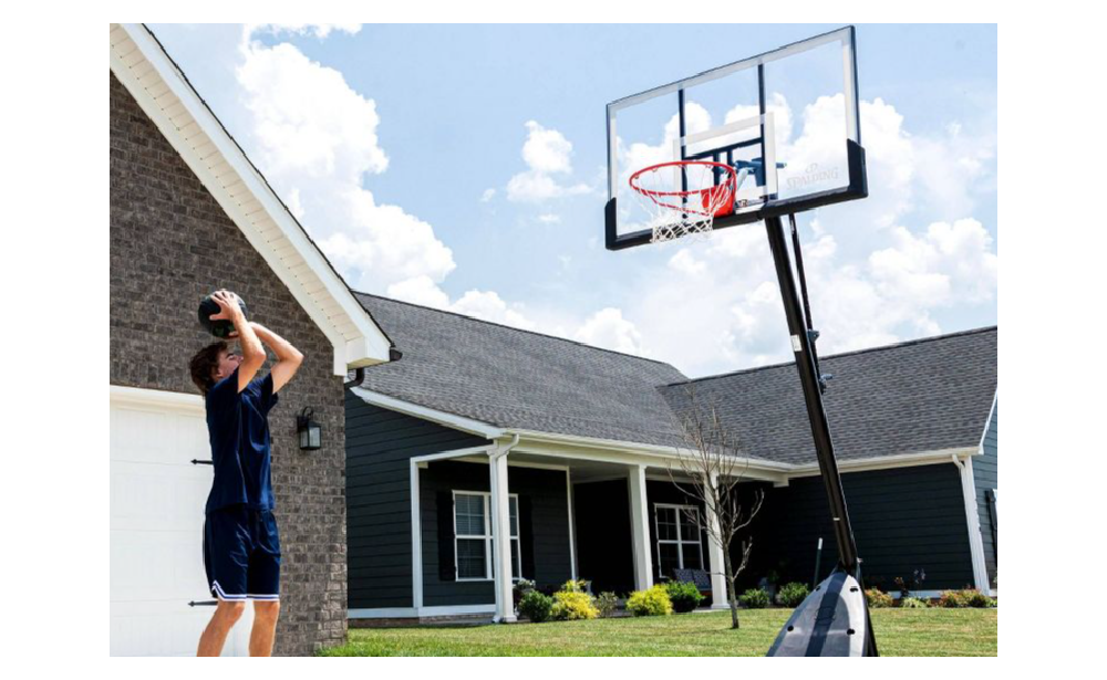 Spalding 50 Polycarbonate Portable Basketball Hoop : Target