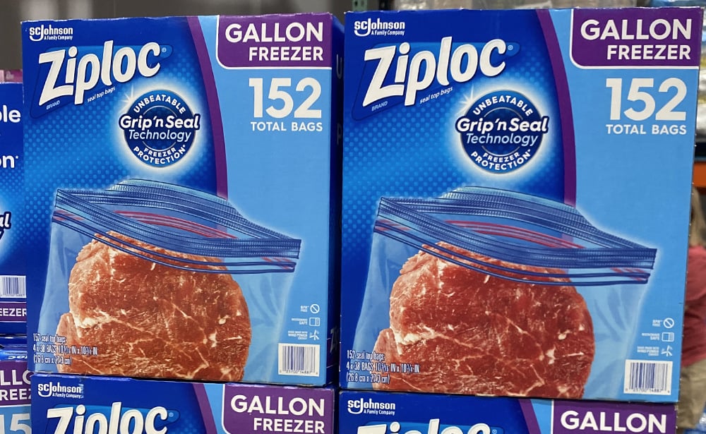 Ziploc Large Freezer Bags Value Pack, 3.7-L, 28-pk | Canadian Tire