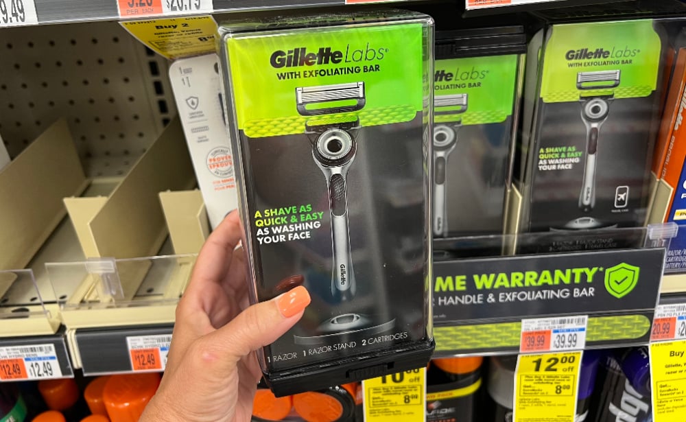 GilletteLabs Exfoliating Razor with Refills as Low as $4.99 at CVS ...