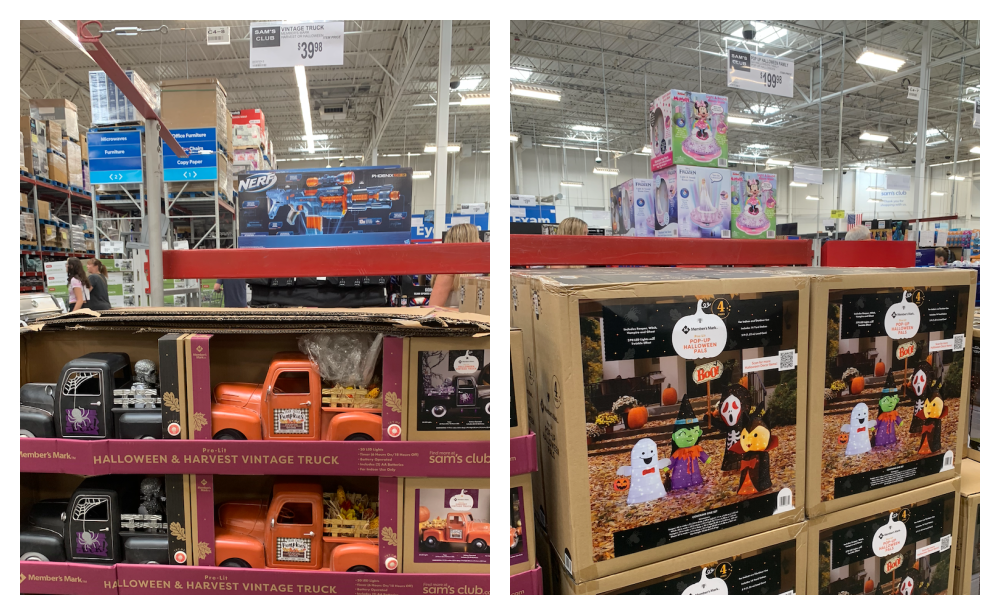 Sams Club Halloween 2022 Look What I Found Halloween Decor At Sam S Club Halloween Vintage Truck Living Rich With Coupons