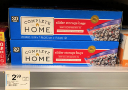 B1G2 FREE Complete Home Storage Bags at Walgreens | $0.93 each {No Coupons Needed)