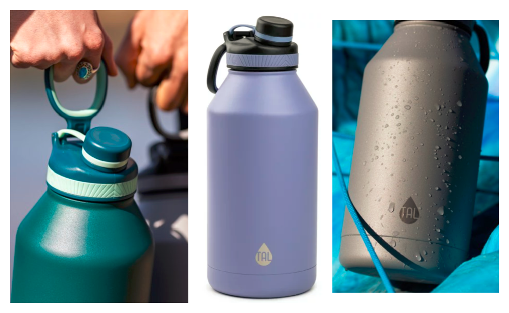 TAL Ranger Pro 64 oz Double Wall Insulated Stainless Steel Water Bottle  with Wide Mouth Lid only $16.98 at Walmart!