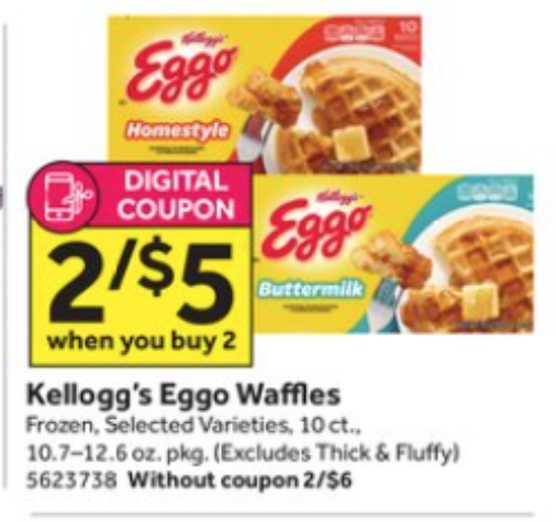Eggo Waffles $2 at Stop &amp; Shop | Living Rich With Coupons®