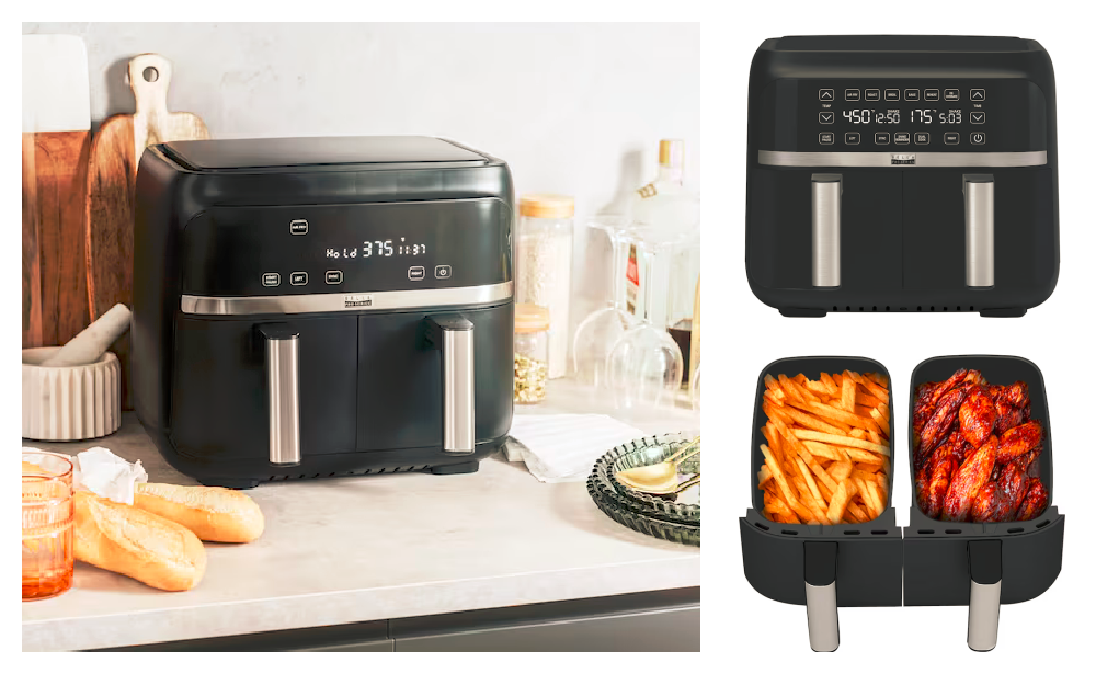 2022 Double Air Fryer with basket
