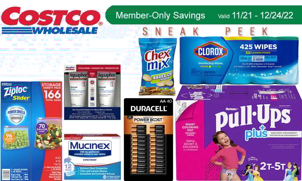 Costco Sneak Peek Members Only Savings 11/21 12/24/22 Living Rich