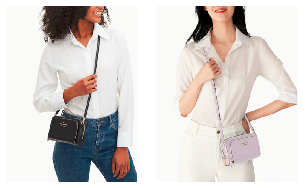 Kate Spade Staci Dual Zip Crossbody just 59 Shipped (Reg. 259