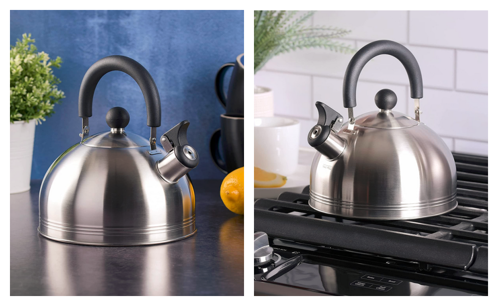 60 Off Mr. Coffee Carterton Stainless Steel Whistling Tea Kettle, 1.5