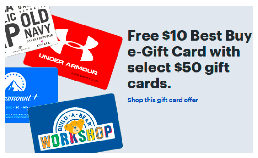 $10  Gift Card  Quick and all in Minutes