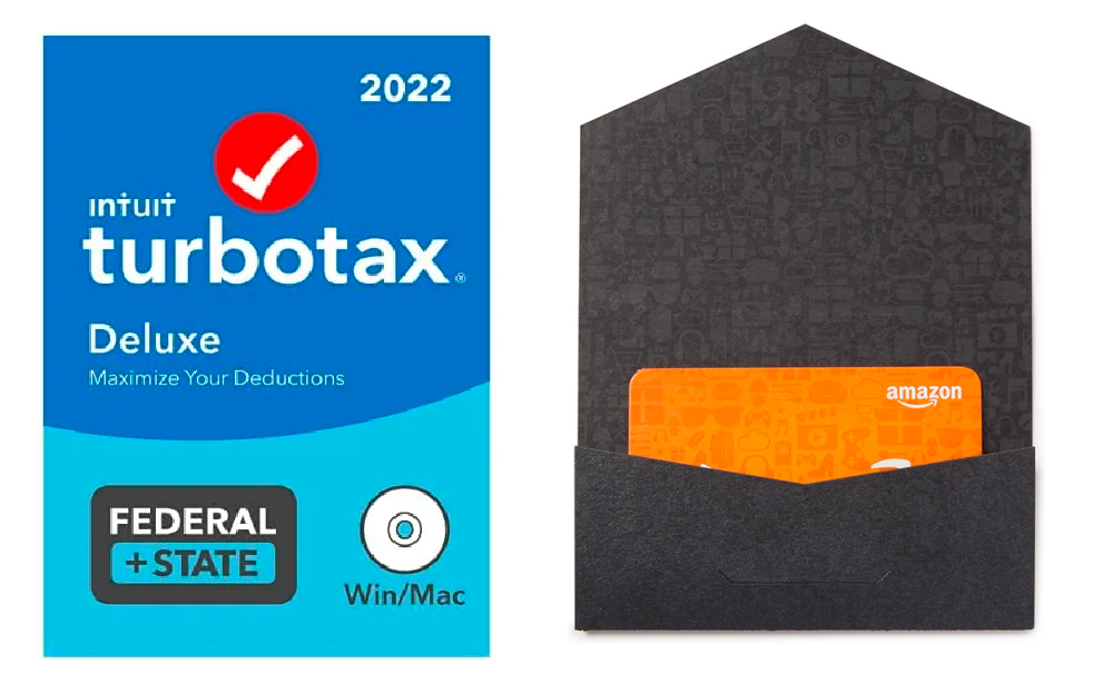 turbotax 2022 deluxe federal only disc