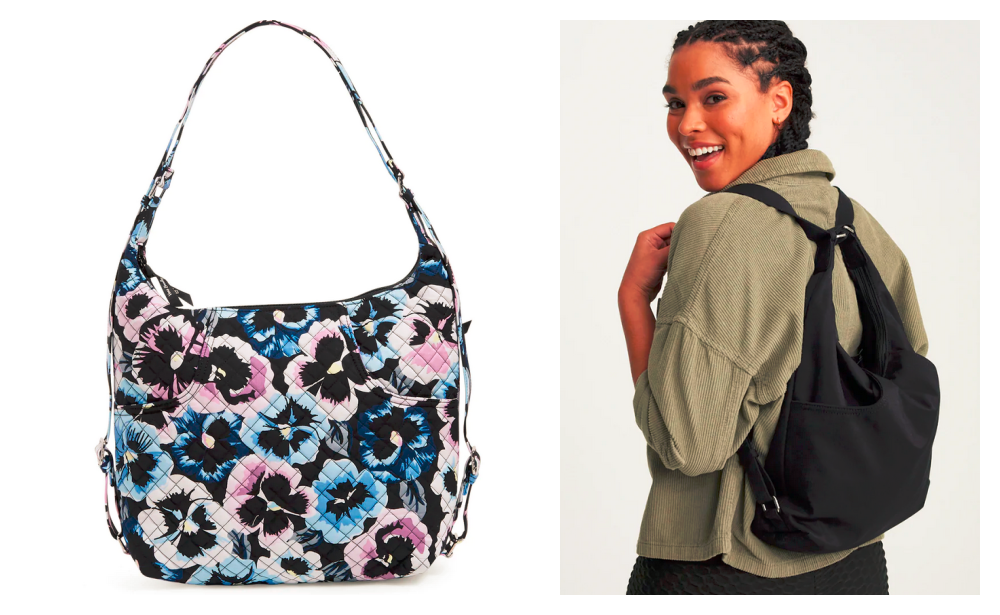 Today Only at Vera Bradley Convertible Backpack Shoulder Bag 45