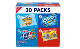 Stock Up Price! 30% Off Nabisco Team Favorites Mix - Variety Pack with Cookies & Crackers, 30 Count Box