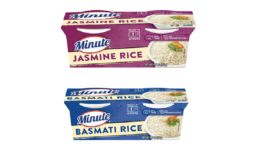 44 Off Minute Ready to Serve Jasmine Rice or Basmati Microwavable Rice