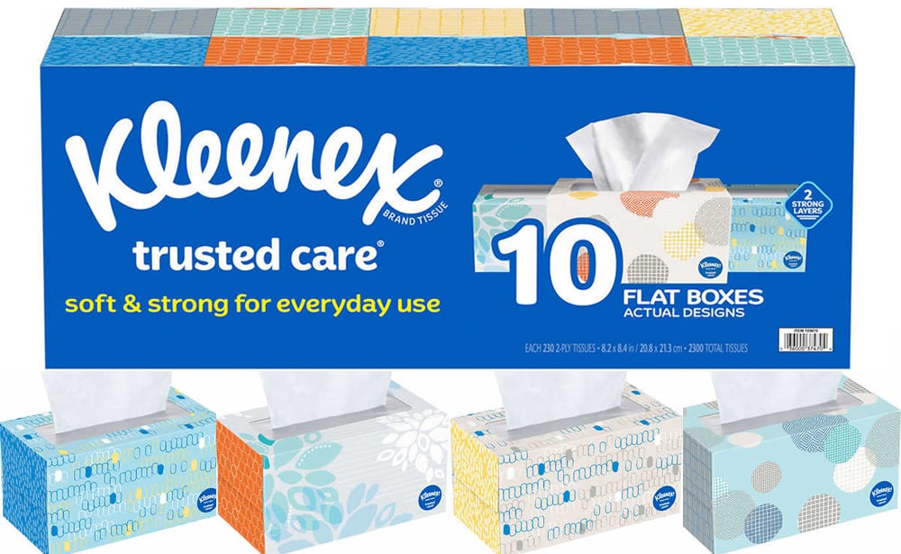 Costco Hot Deal on Kleenex Trusted Care Facial Tissues 4.50 off!! Living Rich With Coupons®