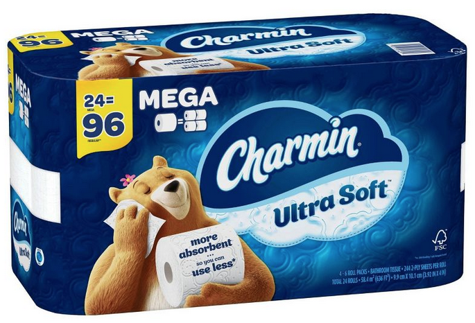 HUGE Pack Charmin Toilet Paper $11 at Target | Over 55% off! | Living ...